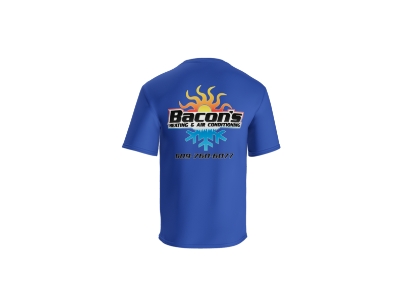 Bacon's Heating and Air Conditioning PC380 Branded Shirts